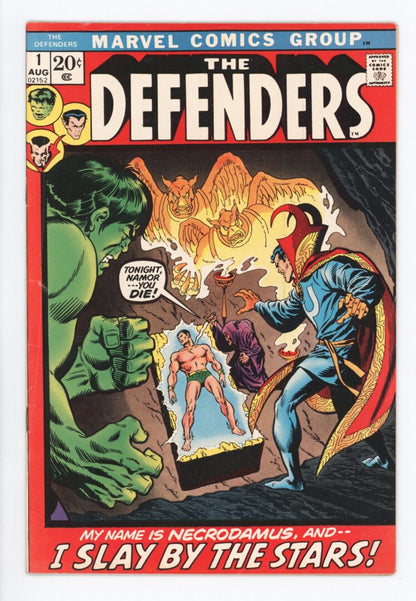 Defenders #1  VG+ 1st App. of Necrodamus