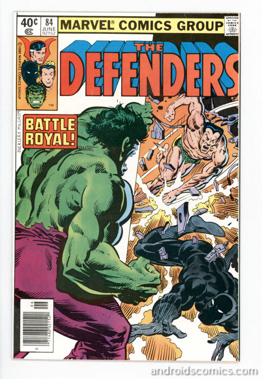 Defenders #84  VF+  1st Black Panther vs Namor