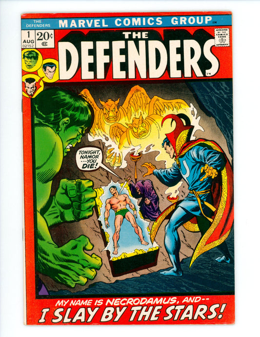 Defenders #1  FN- 1st App. of Necrodamus