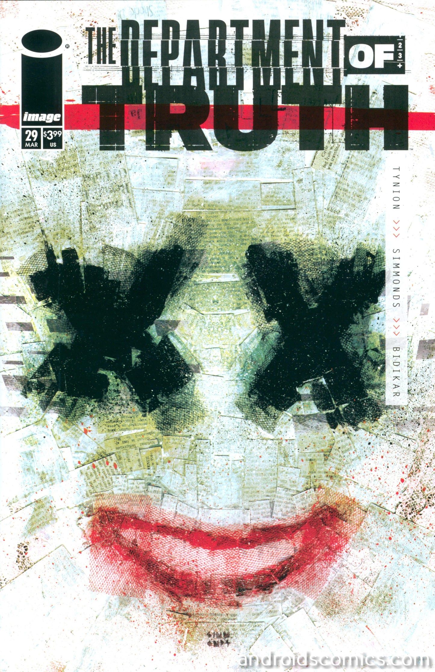 Department Of Truth #29 Cover A Martin Simmonds (Mature)