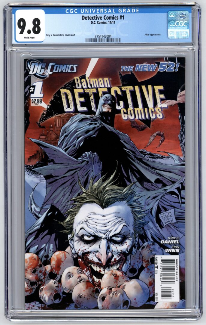 Detective Comics #1  CGC 9.8  1st cameo App. of the Dollmaker