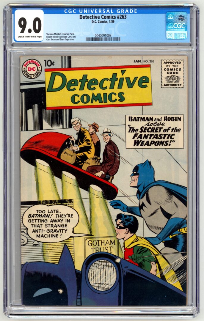 Detective Comics #263  CGC 9.0