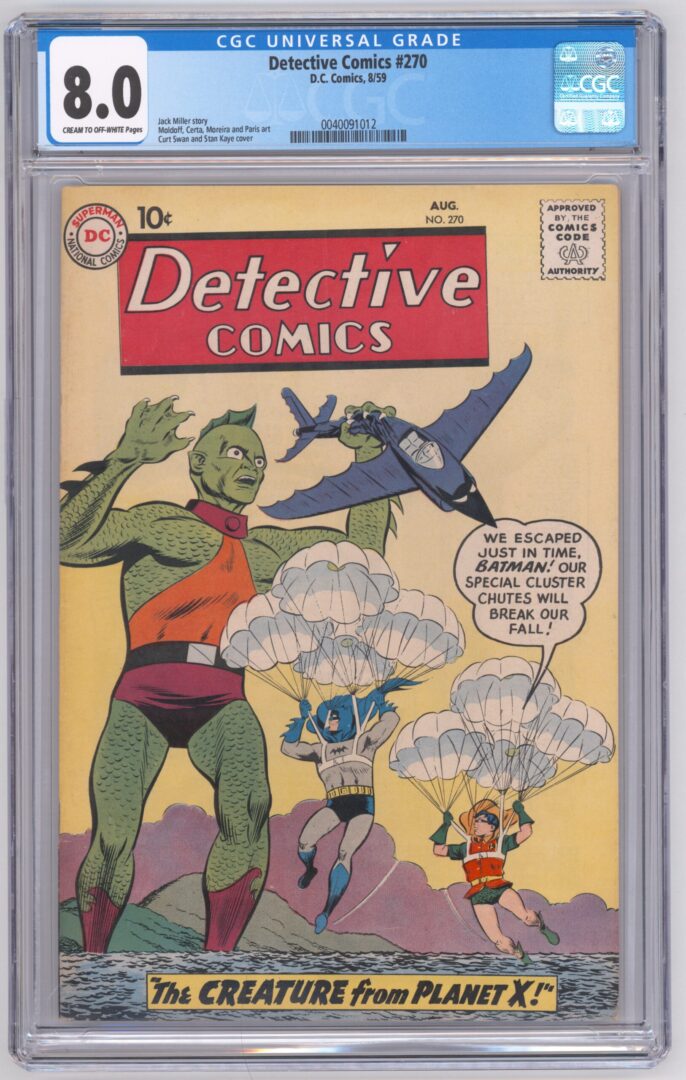 Detective Comics #270  CGC 8.0