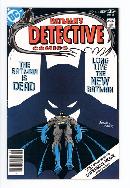 Detective Comics #472  VF+