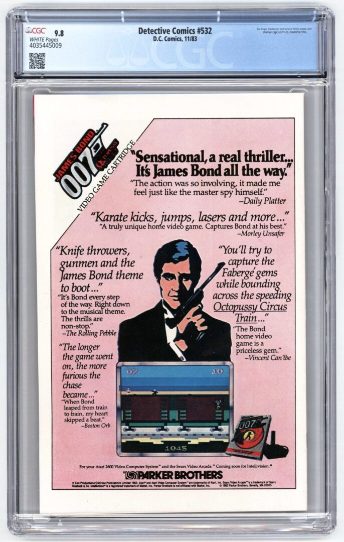 Detective Comics #532  CGC 9.8