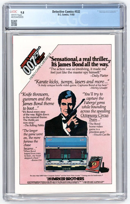 Detective Comics #532  CGC 9.8