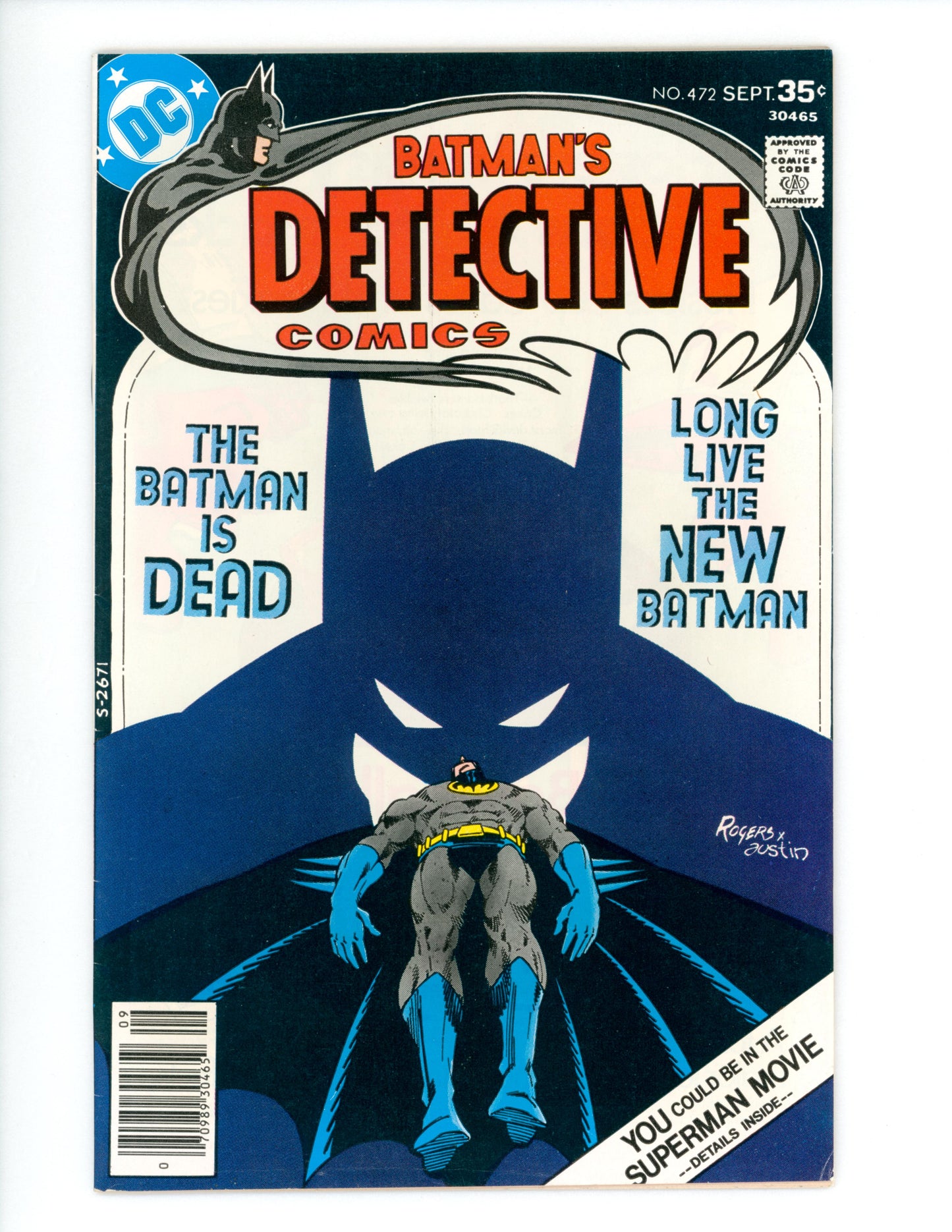 Detective Comics #472  FN