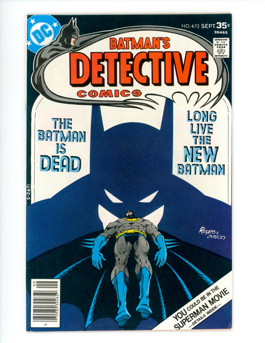 Detective Comics #472  FN