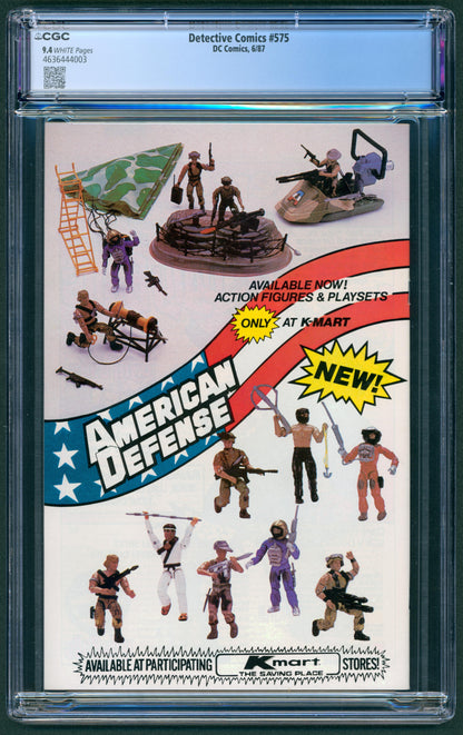 Detective Comics #575 CGC 9.4