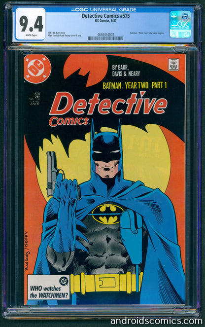 Detective Comics #575 CGC 9.4
