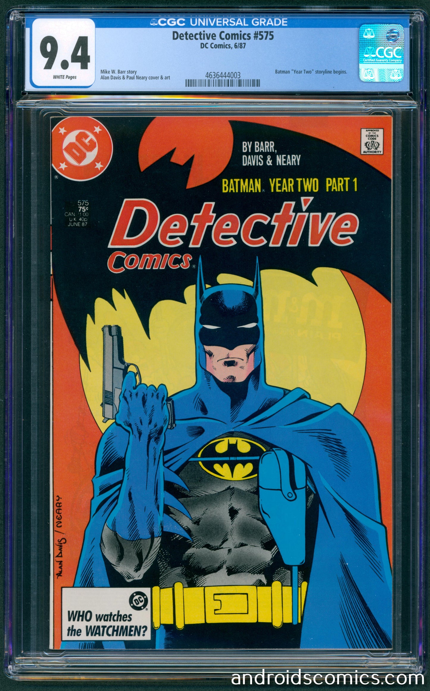 Detective Comics #575 CGC 9.4