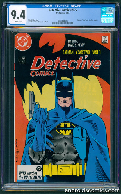 Detective Comics #575 CGC 9.4