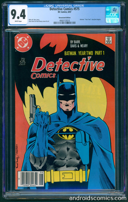 Detective Comics #575 CGC 9.4 Newstand