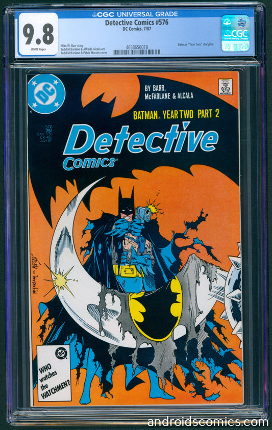 Detective Comics #576  CGC 9.8