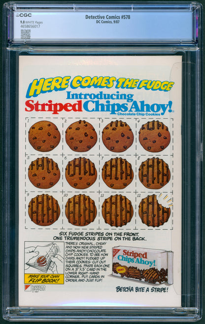 Detective Comics #578  CGC 9.8