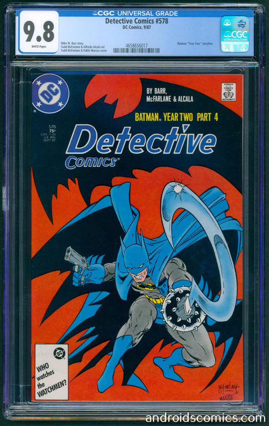 Detective Comics #578  CGC 9.8