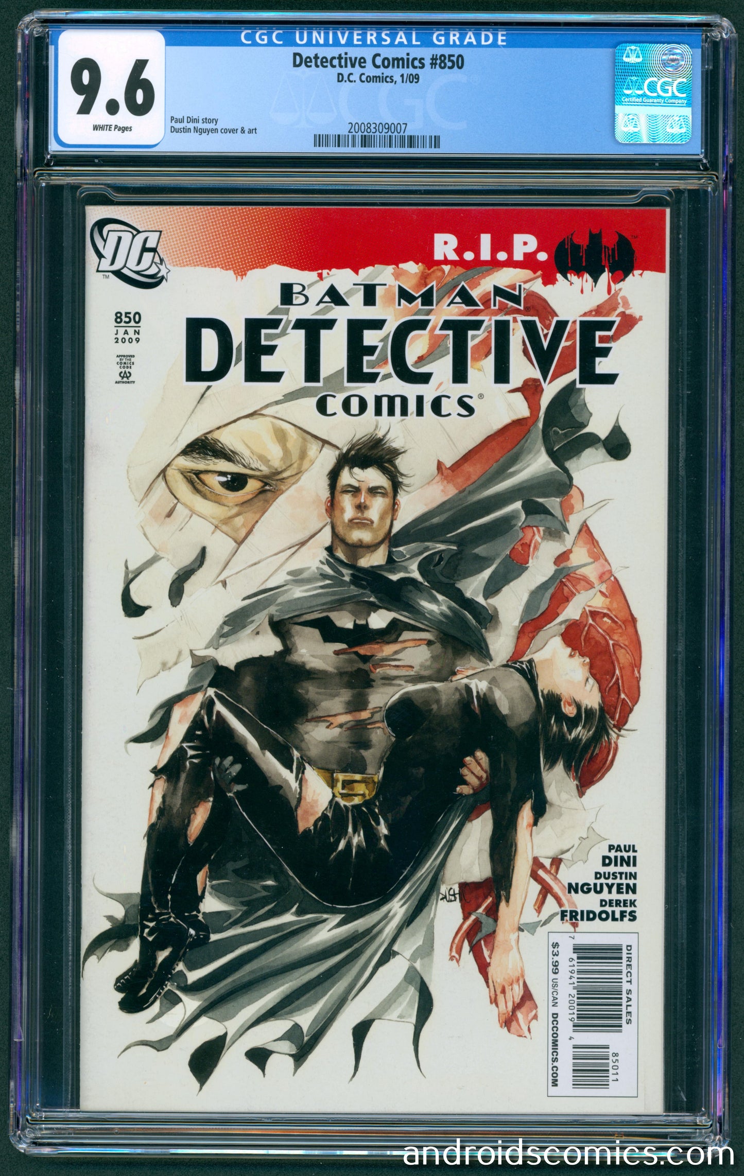 Detective Comics #850  CGC 9.6