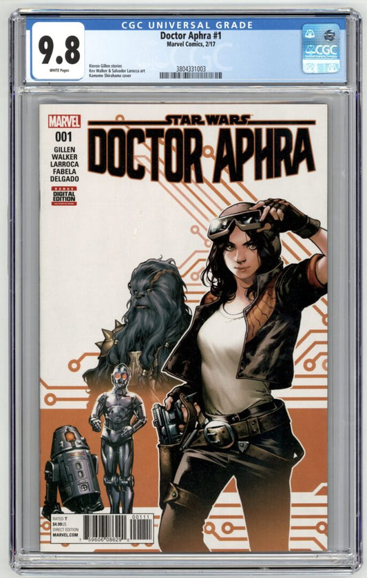 Star Wars Doctor Aphra #1  CGC 9.8