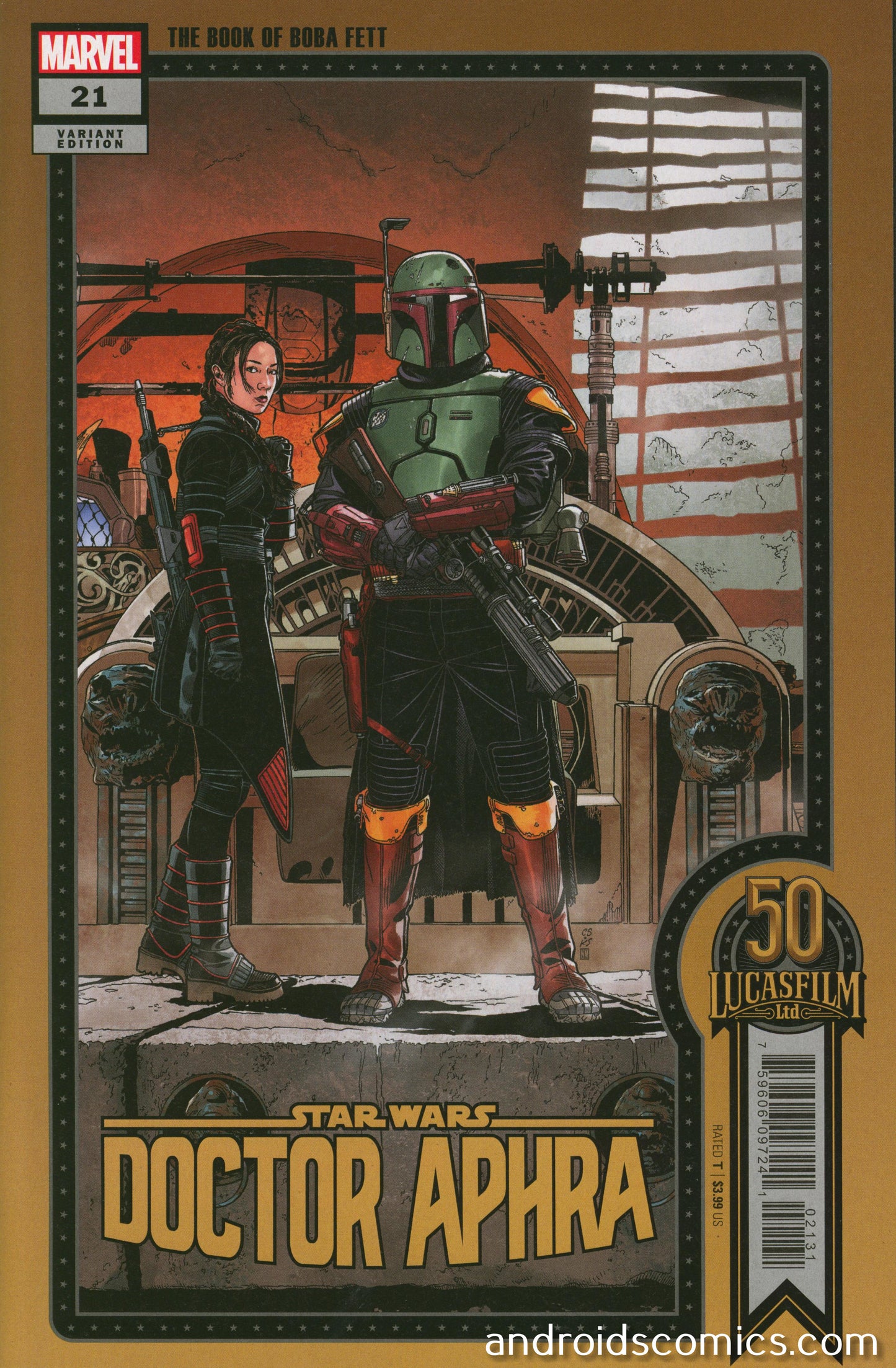 Star Wars Doctor Aphra #21 Sprouse Lucasfilm 50th Variant NM