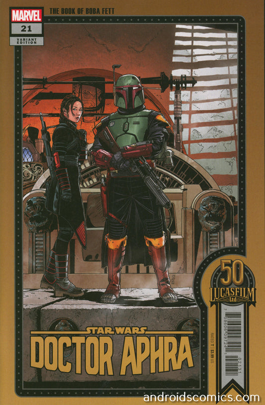 Star Wars Doctor Aphra #21 Sprouse Lucasfilm 50th Variant NM