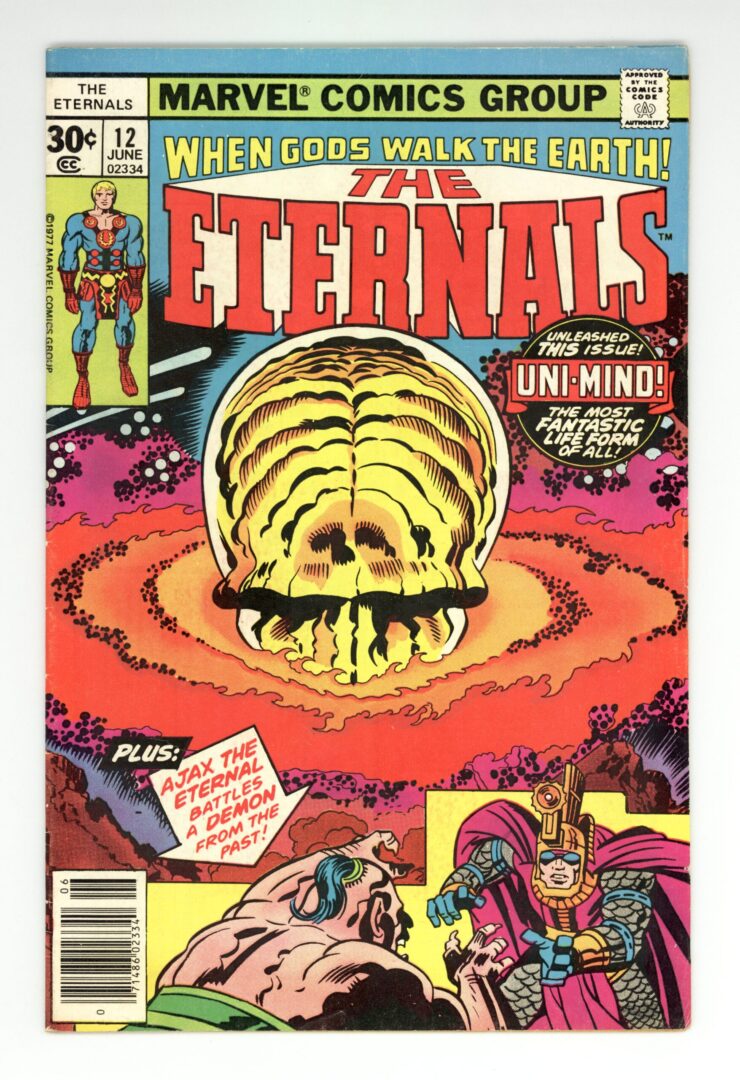 Eternals #12  VG+  1st appearance of Uni-Mind