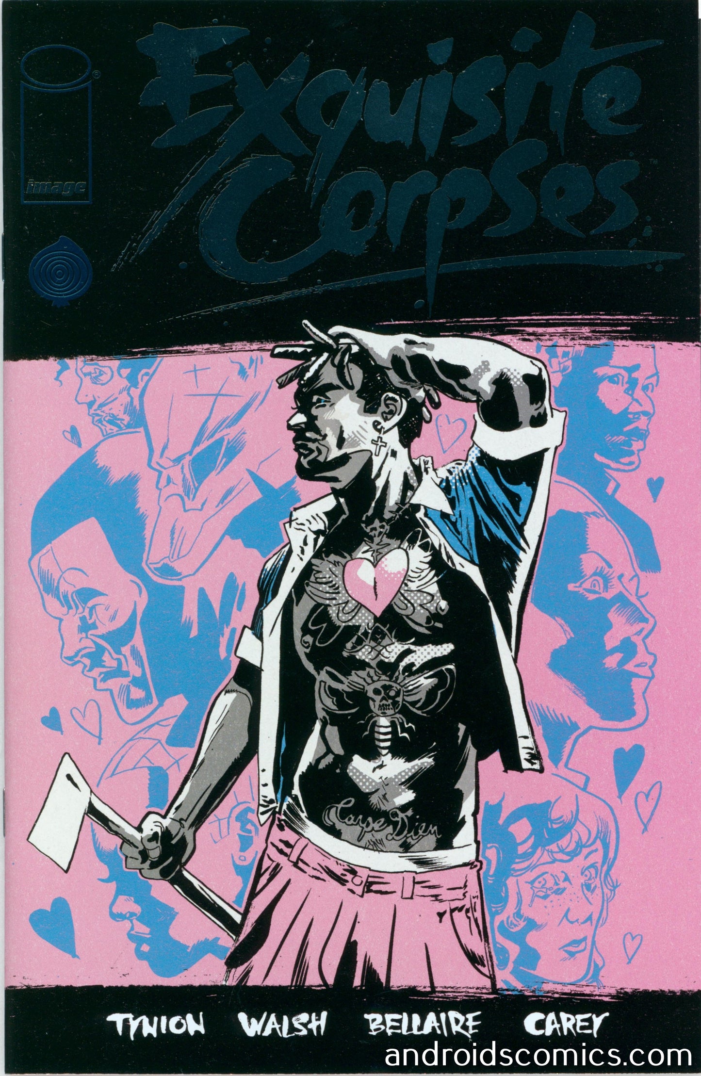 Exquisite Corpses #12 Cover G Foil Thank You Variant (Mature)