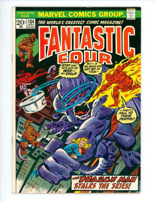 Fantastic Four #134 FN+