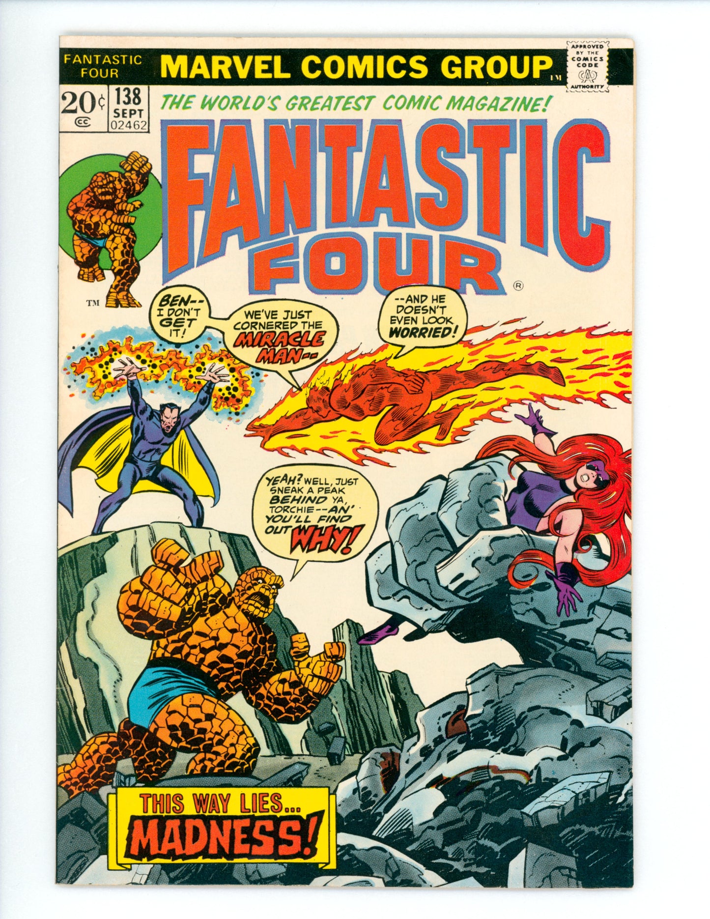 Fantastic Four #138 VF-