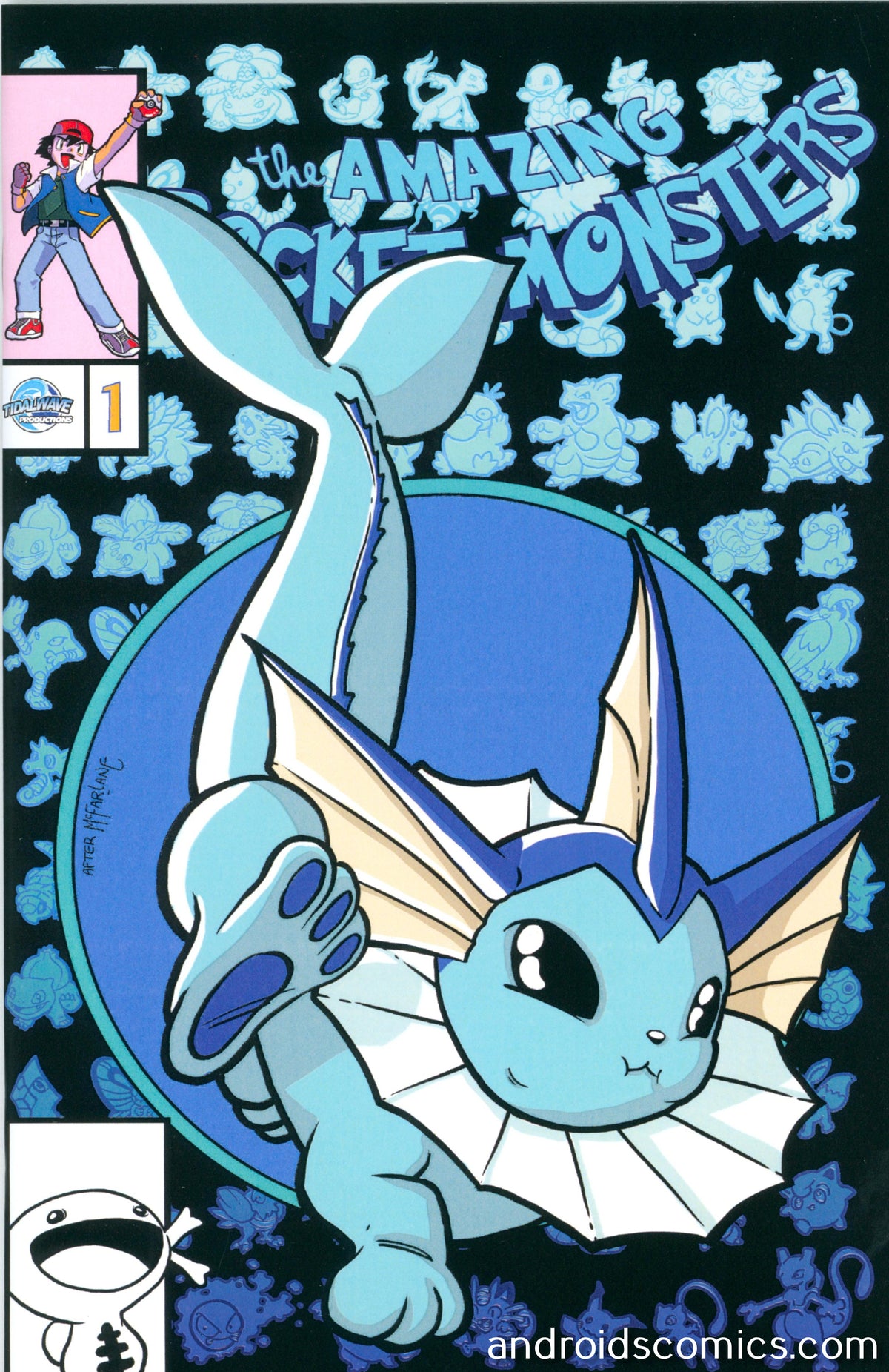 Fame Satoshi Tajiri ASM #300 Homage Vaporeon