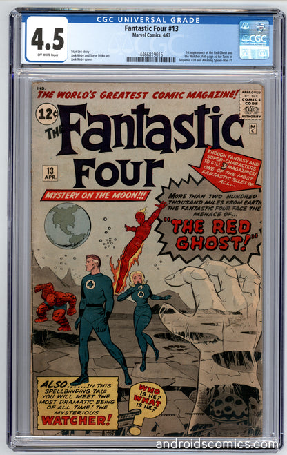Fantastic Four #13 CGC 4.5 1st App. of the Watcher