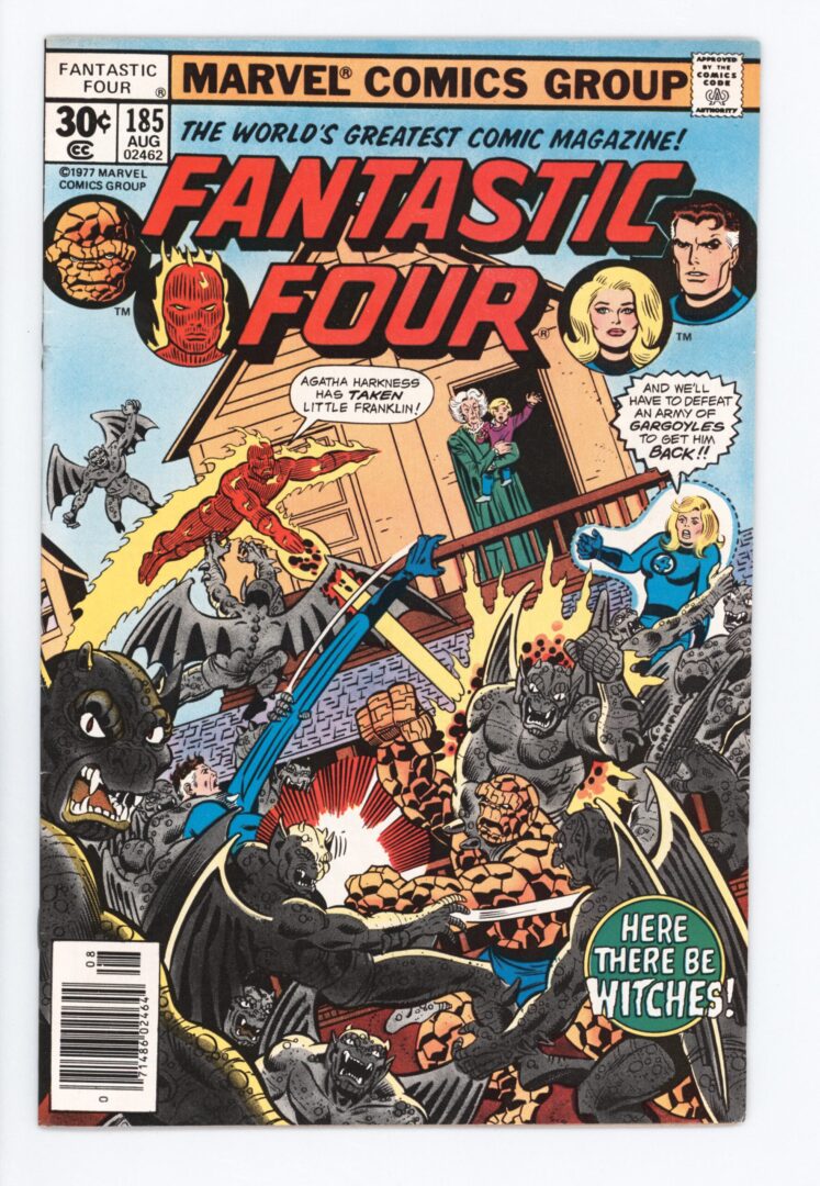 Fantastic Four #185  FN/VF  1st App. of Nicholas Scratch