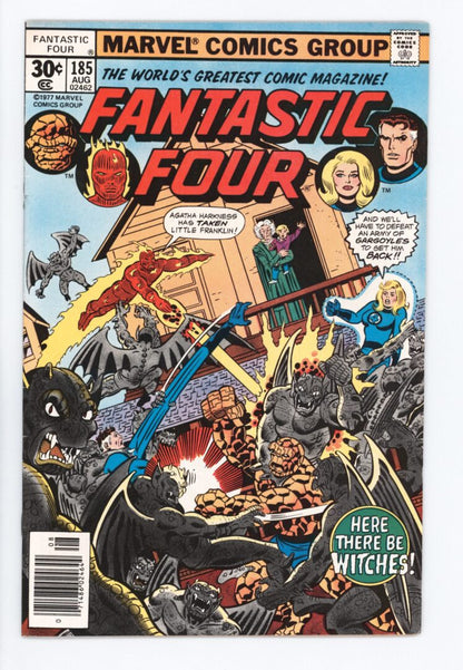 Fantastic Four #185  FN/VF  1st App. of Nicholas Scratch