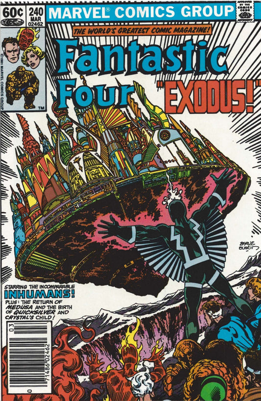 Fantastic Four #240  FN  1st appearance of  Luna Maximoff