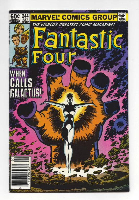 Fantastic Four #244  FN  1st appearance of Frankie Raye as the second Nova