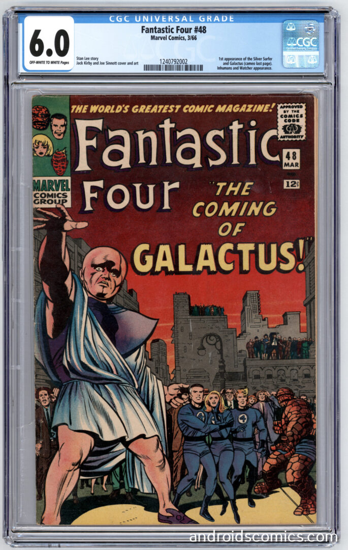 Fantastic Four #48 CGC 6.0 1st cameo App. of Silver Surfer & Galactus