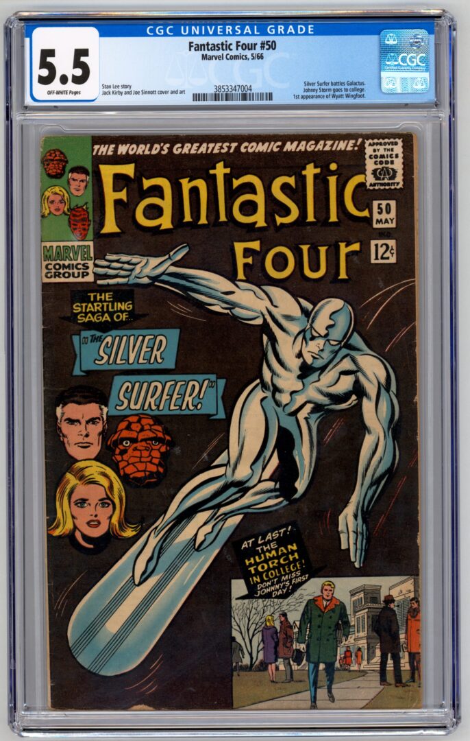Fantastic Four #50  CGC 5.5