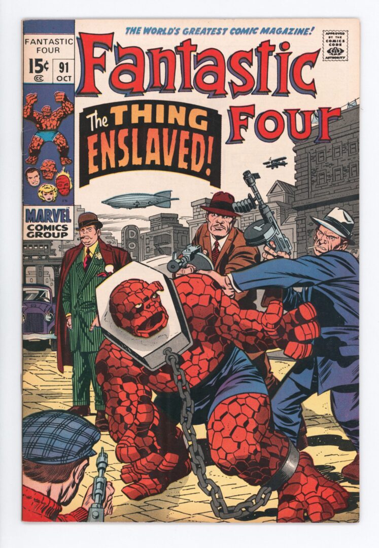 Fantastic Four #91  FN+  1st appearance of Torgo