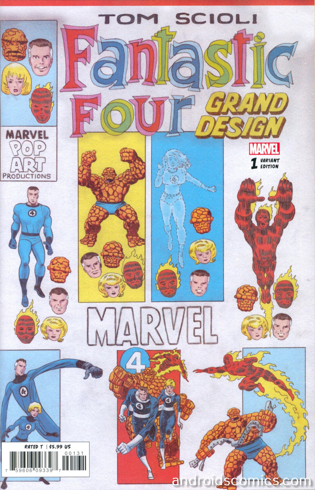 Fantastic Four Grand Design #1 (Of 2) Scioli Variant