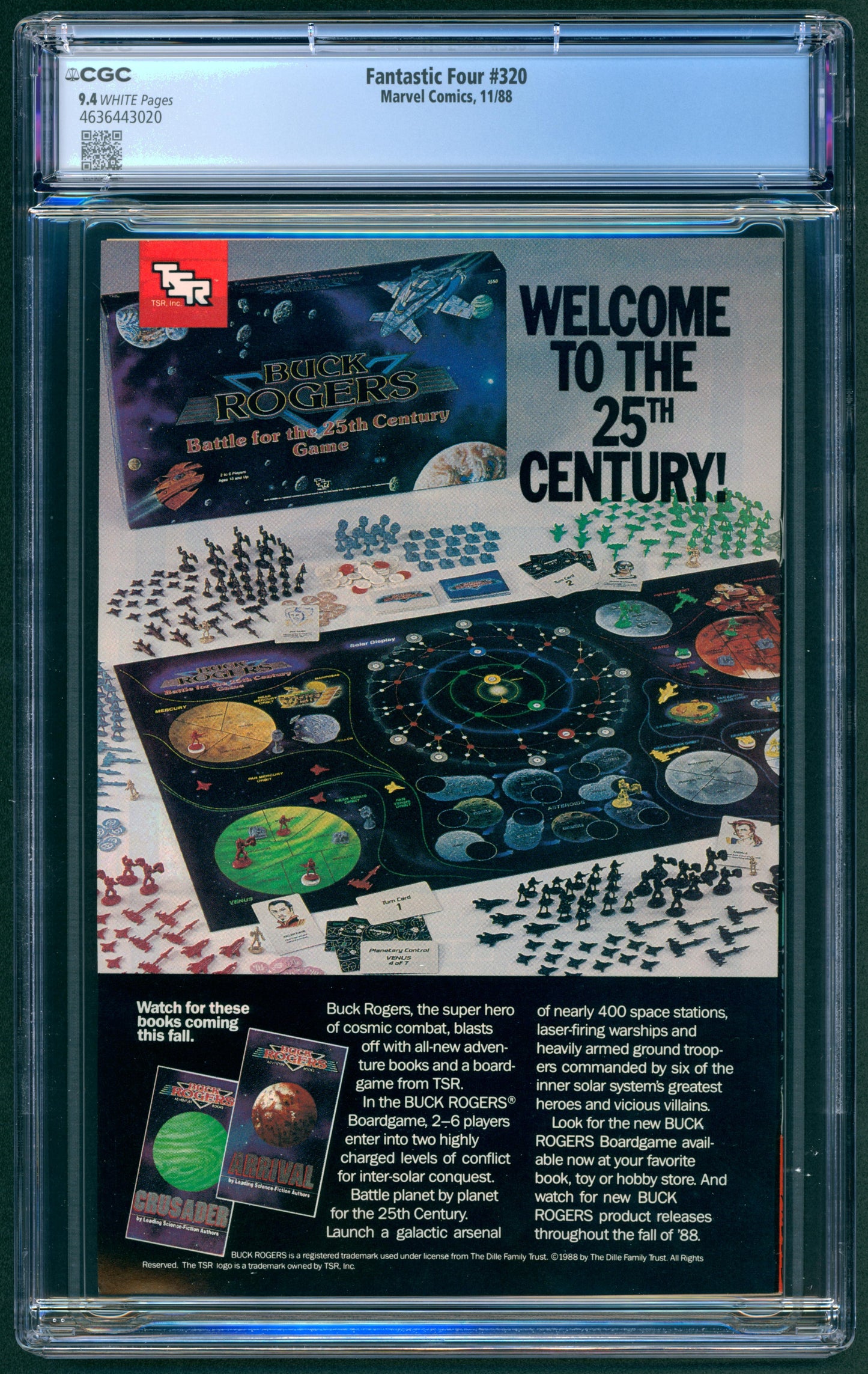 Fantastic Four #320 CGC 9.4