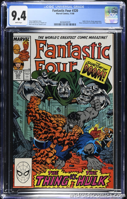 Fantastic Four #320 CGC 9.4