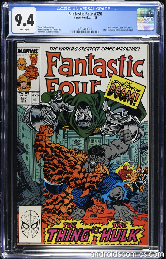 Fantastic Four #320 CGC 9.4