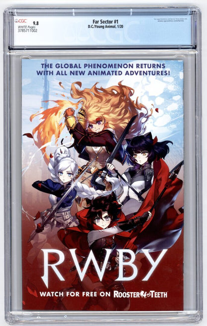 Far Sector #1  CGC 9.8  1st App. of  Sojourner "Jo" Mullein