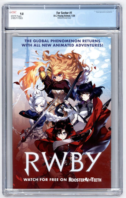 Far Sector #1  CGC 9.8  1st App. of Sojourner "Jo" Mullein