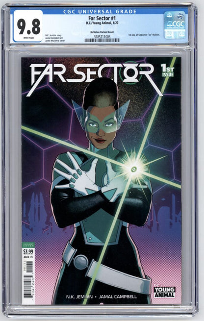 Far Sector #1  CGC 9.8  1st App. of Sojourner "Jo" Mullein