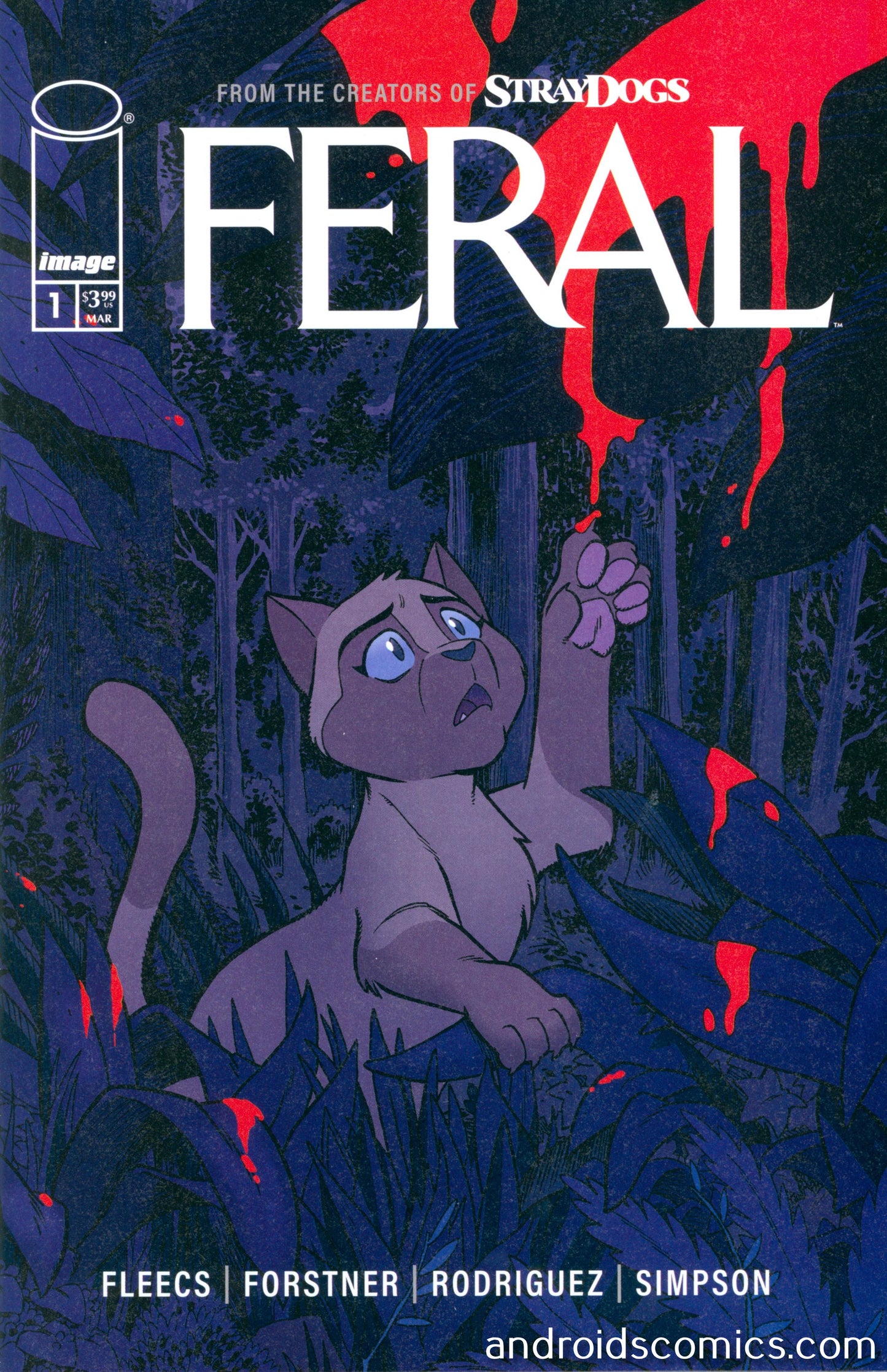 Feral #1 Cover A Trish Forstner & Tony Fleecs