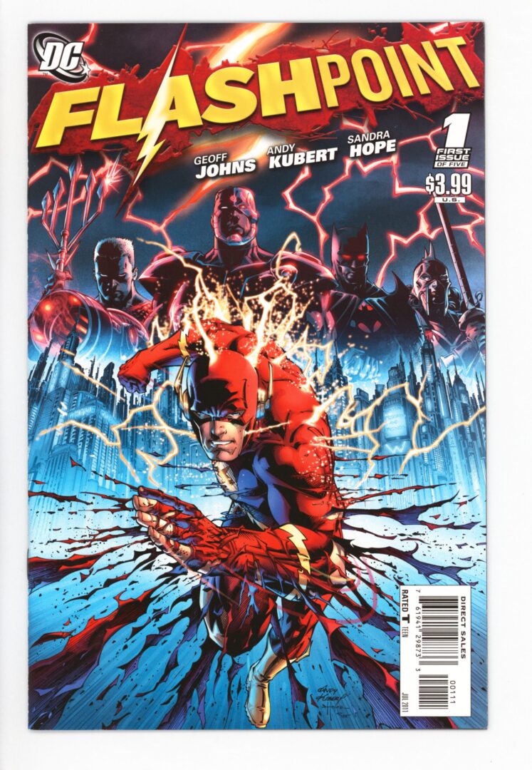 Flashpoint #1  NM-  1st appearance of Thomas Wayne as Batman