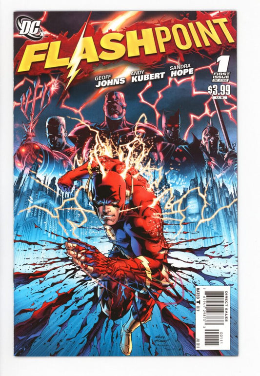 Flashpoint #1  NM-  1st appearance of Thomas Wayne as Batman