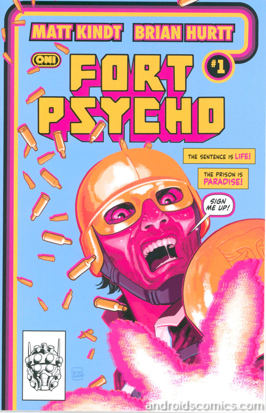 Fort Psycho #1 Cover Pre Order Bundle Variant Brian Hurtt