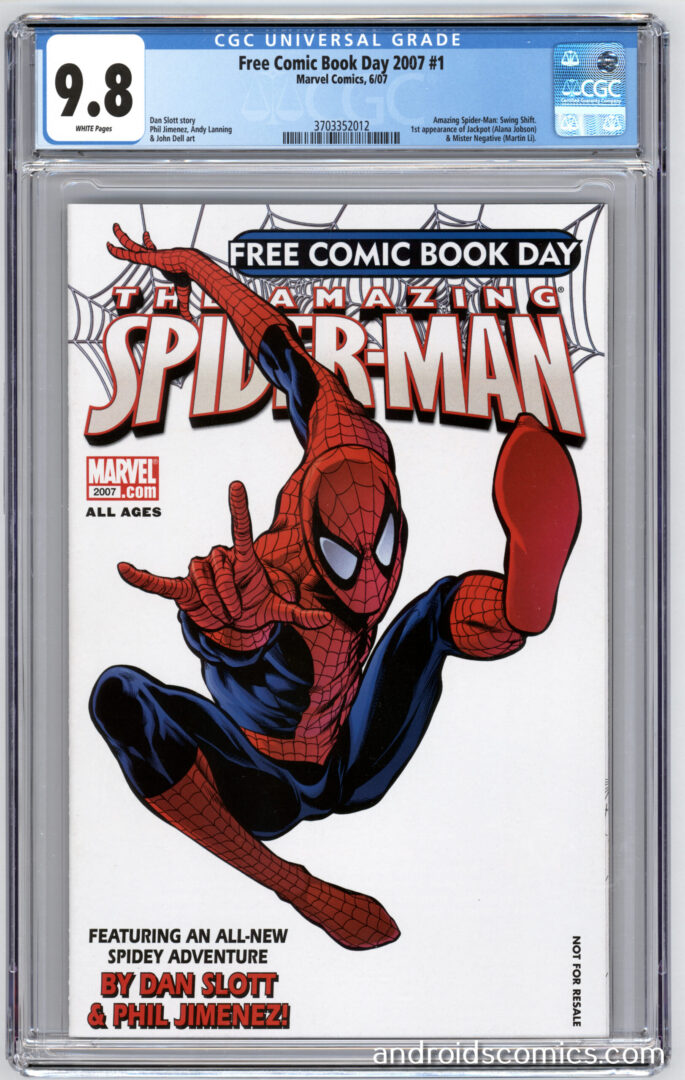 FCBD  Amazing Spider-Man #1 (2007)  1st cameo App. ofMr. Negative