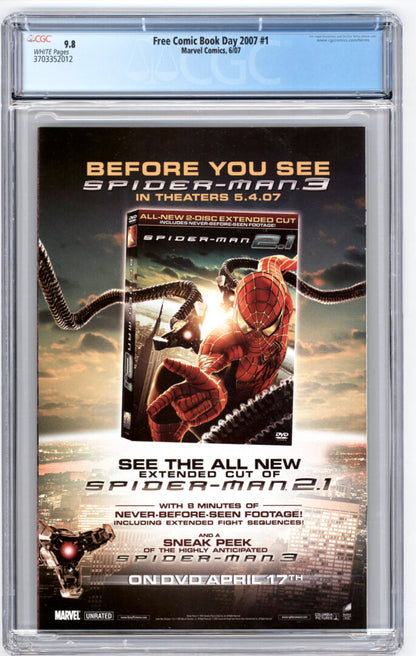 FCBD  Amazing Spider-Man #1 (2007)  1st cameo App. ofMr. Negative